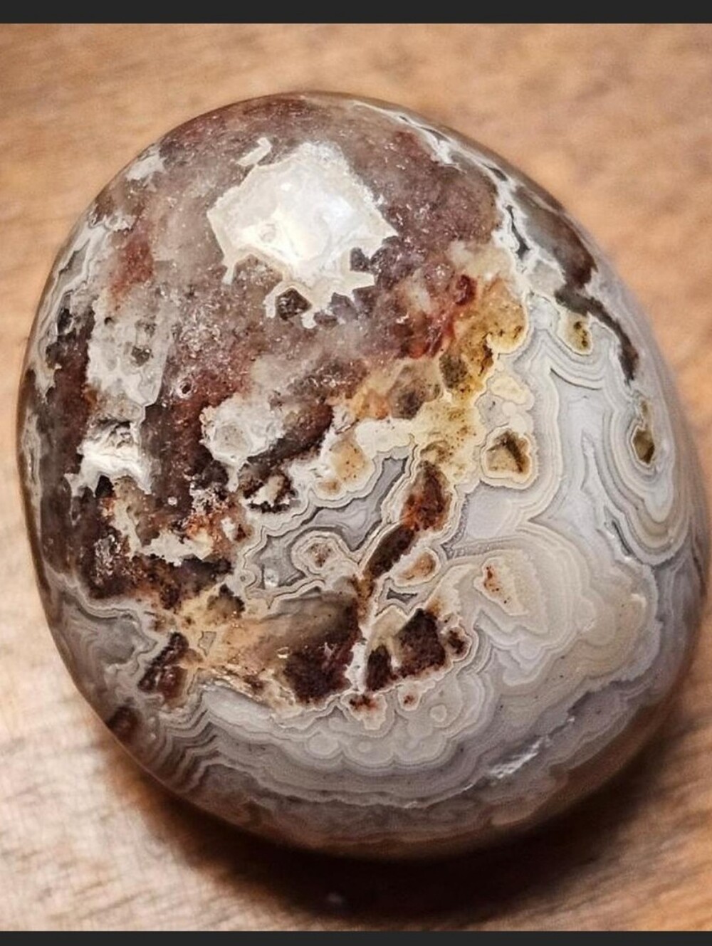✨AAA Laguna Lace Agate RARE Crystal Specimen World's 5th Rarest Agate HG HP OOAK